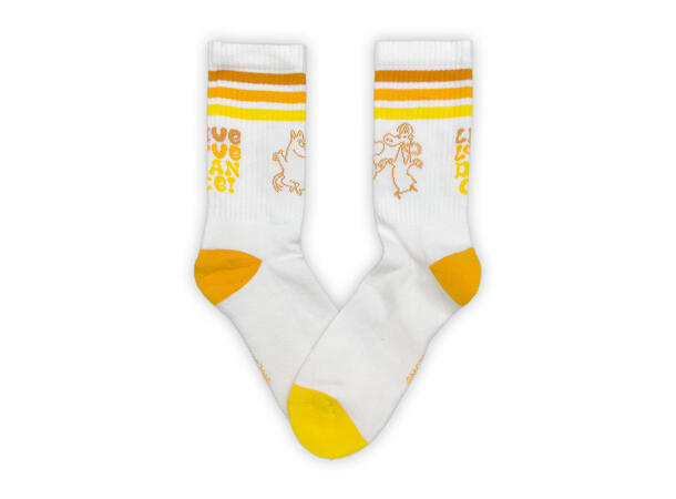 Mummi Sokker - Mummitrollet Gul Voksenklær fra Mummi 