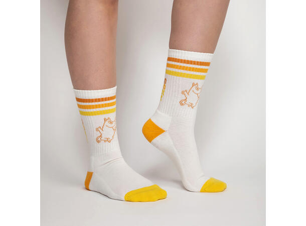 Mummi Sokker - Mummitrollet Gul Voksenklær fra Mummi 