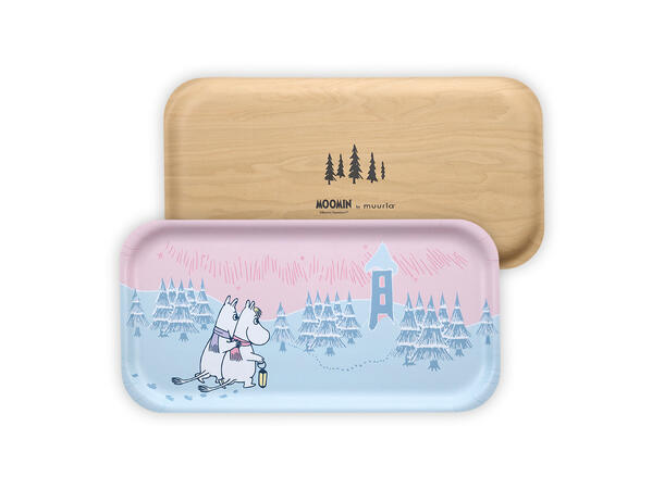 Mummi brett - En frostklar dag 43x22 cm 