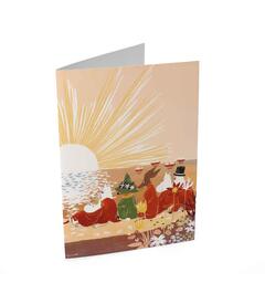 Mummi dobbeltkort- Solnedgang 17 cm  Mummi