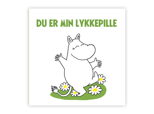 Mummi dobbeltkort - Du er min lykkepille 12 cm Mummi 