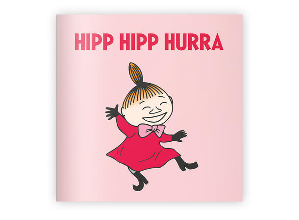 Mummi dobbeltkort - Hipp hipp hurra 12 cm Mummi