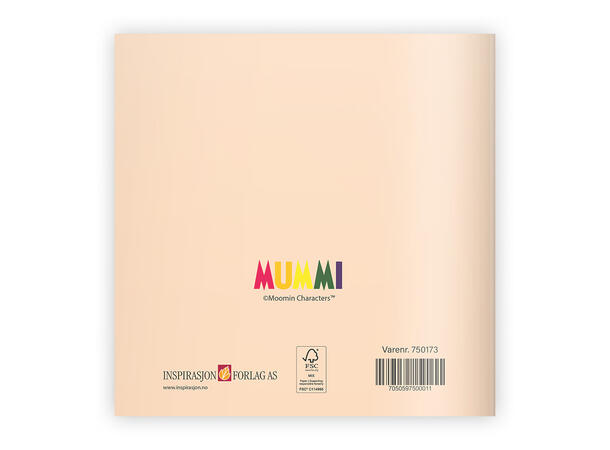 Mummi dobbeltkort - Hipp hipp hurra 12 cm Mummi