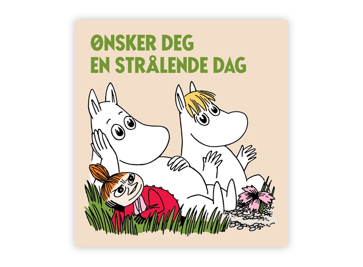 Mummi dobbeltkort - Ønsker deg en 7,5 cm Mummi 