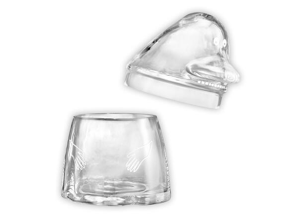 Mummi glasskrukke - Hufsa 19,5cm