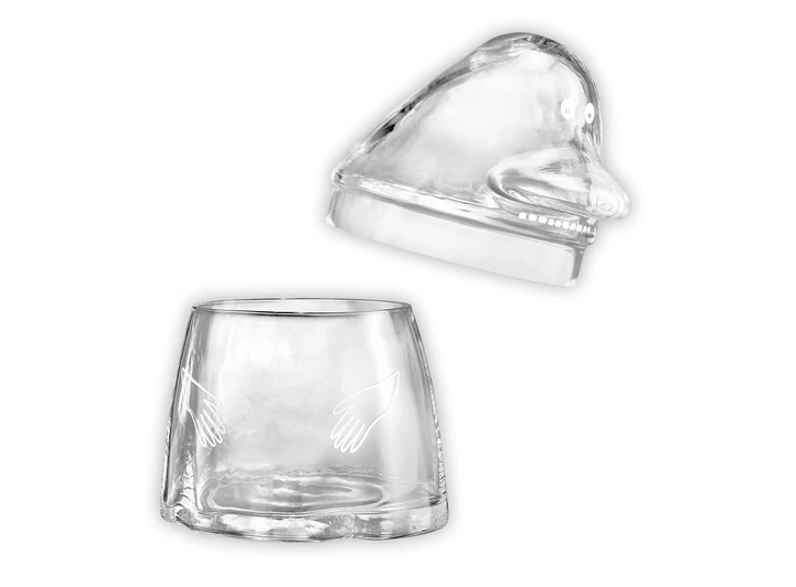 Mummi glasskrukke - Hufsa 19,5cm 