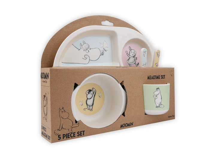 Mummi servise- Mummiverden 5 deler 