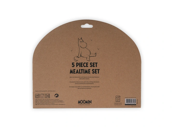 Mummi servise- Mummiverden 5 deler 