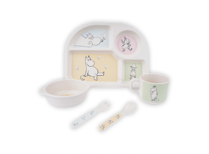 Mummi servise- Mummiverden 5 deler 