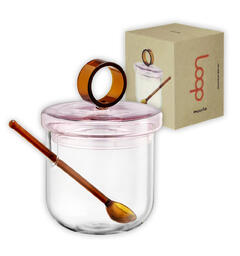 Muurla Loop - Krukke med lokk skje