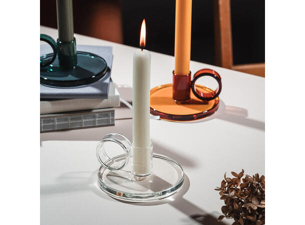 Muurla Loop - Lysestake klar 11cm