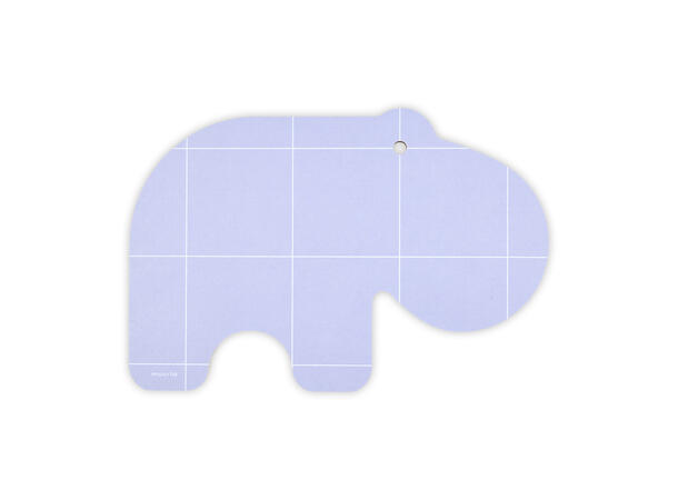 Muurla Skjærebrett - Flodhest 31 x 21 cm