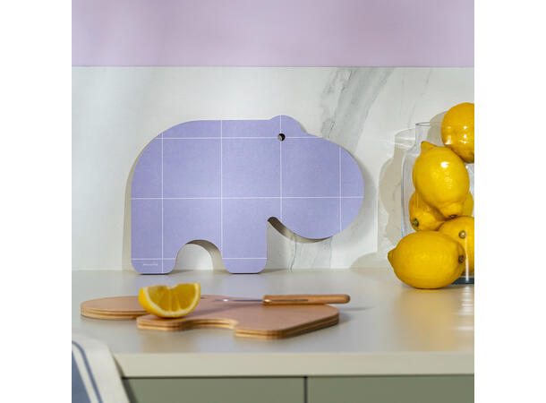 Muurla Skjærebrett - Flodhest 31 x 21 cm 