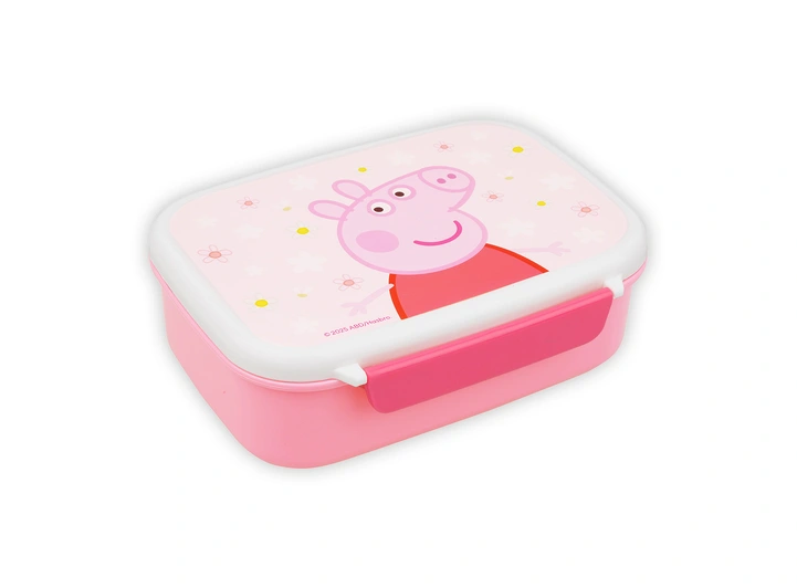 Peppa Gris - Matboks blomster 