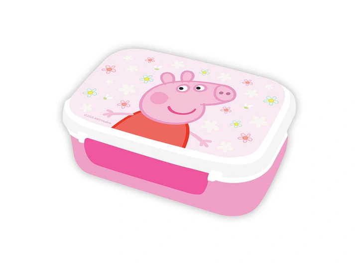 Peppa Gris - Matboks blomster 