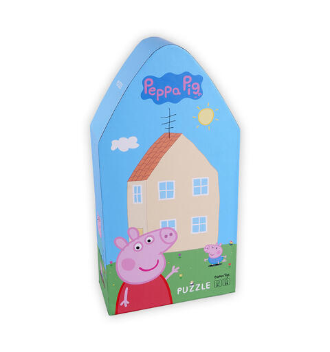 Peppa Gris Puslespill - Huset 3 +