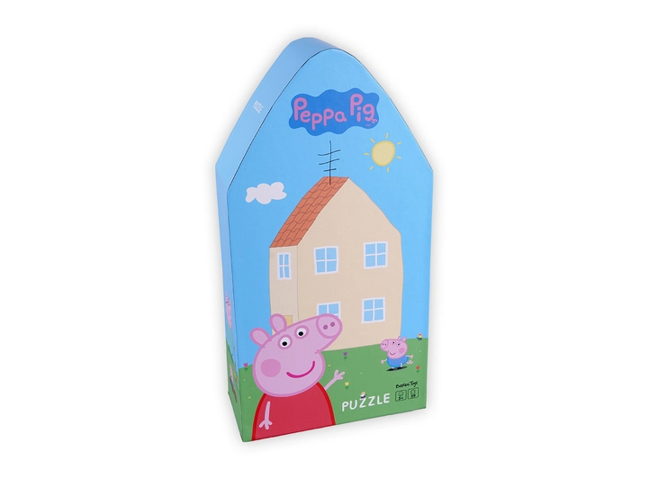 Peppa Gris Puslespill - Huset 3 + 