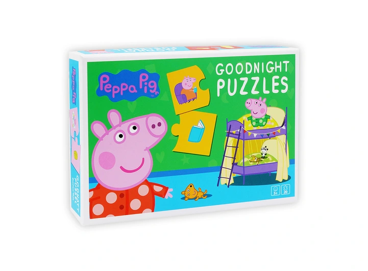 Peppa Gris Puslespill 20 brikker 3 + 