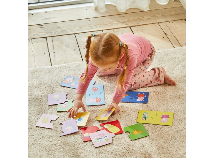 Peppa Gris Puslespill 20 brikker 3 + 