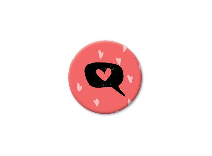Pickmotion magnet  Love Bubble 3,2 cm 