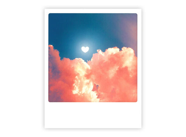 Pickmotion postkort - Rosa sky Pickmotion - Postkort