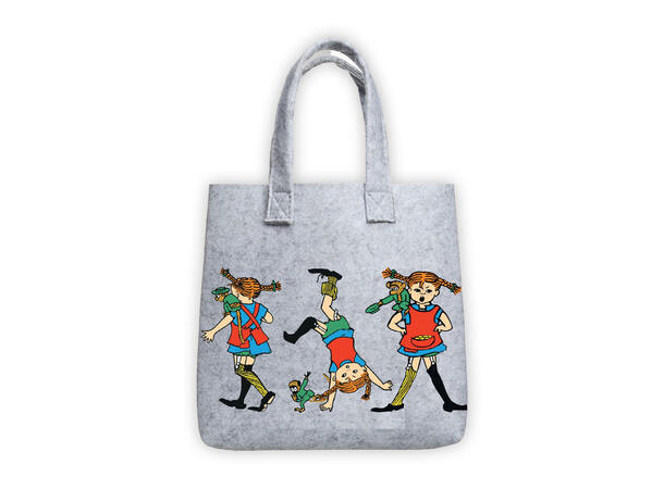 Pippi Langstrømpe bag 25 x 25 cm 