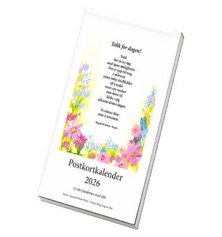 Postkortkalender 2026 RBW Kalender 2026