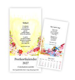 Postkortkalender 2027 RBW Kalender 2027