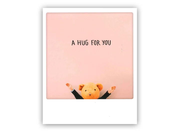 Pickmotion postkort - A hug for you Pickmotion - Postkort 