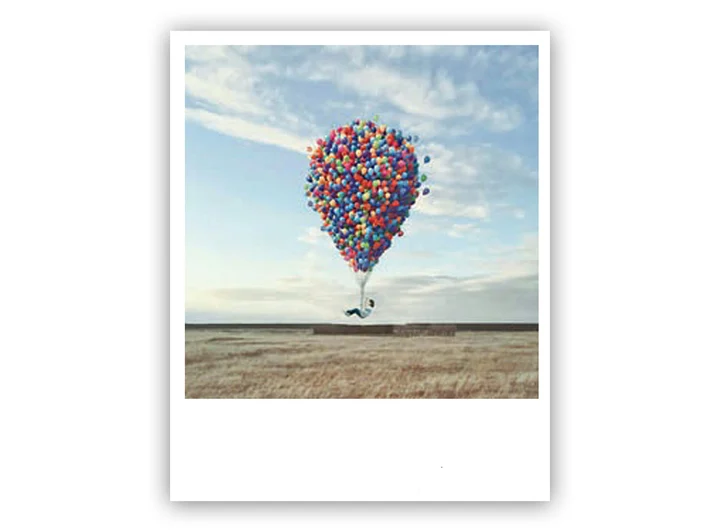 Pickmotion postkort - Balloons Pickmotion - Postkort 