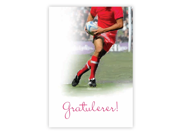 Postkort Gratulerer! A6 postkort 