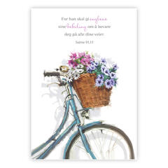 Kristent postkort For han skal gi A6 postkort