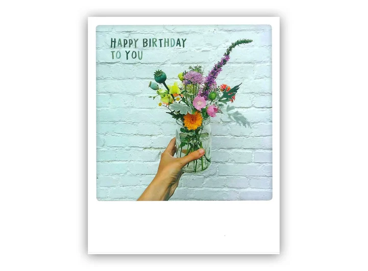 Pickmotion postkort - Happy birthday Pickmotion - Postkort 