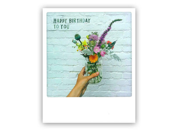 Pickmotion postkort - Happy birthday Pickmotion - Postkort
