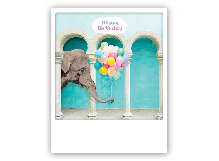 Pickmotion postkort - Happy birthday Pickmotion - Postkort 