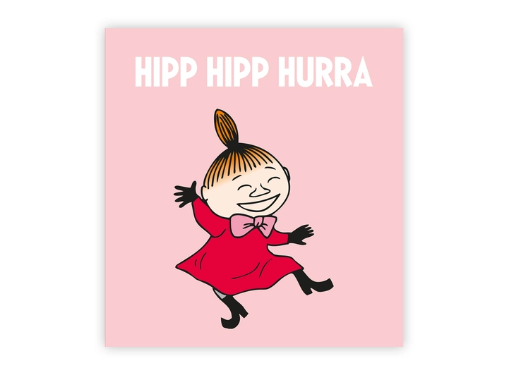 Mummi dobbeltkort - Hipp hipp Hurra 7,5 cm Mummi 