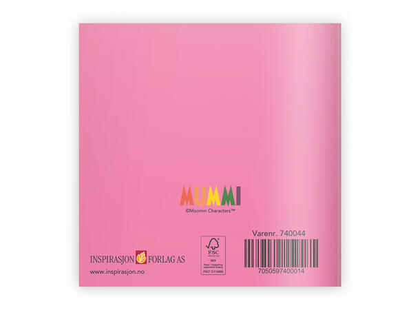 Mummi dobbeltkort - Hipp hipp Hurra 7,5 cm Mummi