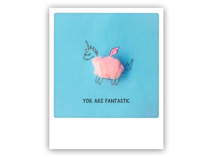 Pickmotion postkort - You are fantastic Pickmotion - Postkort 