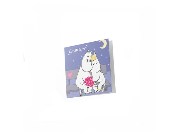 Mummi dobbeltkort - Gratulerer 7,5 cm Mummi