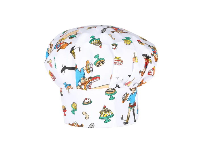 Pippi Bakehatt - til barn hvit Pippi Baker 