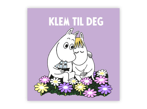 Mummi dobbeltkort - Klem til deg 12 cm Mummi 