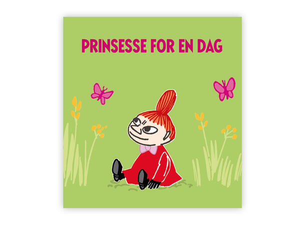 Mummi dobbeltkort - Prinsesse for en dag 7,5 cm Mummi 