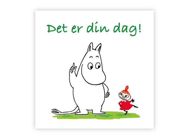 Mummi dobbeltkort - Det er din dag 12 cm Mummi 