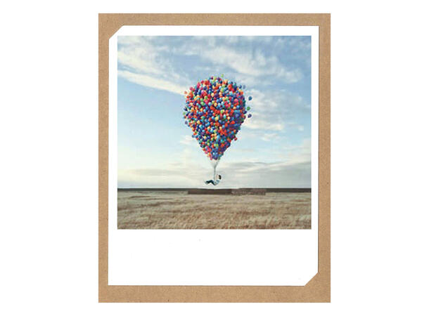 Pickmotion doble kort - Balloons Pickmotion - Doble kort