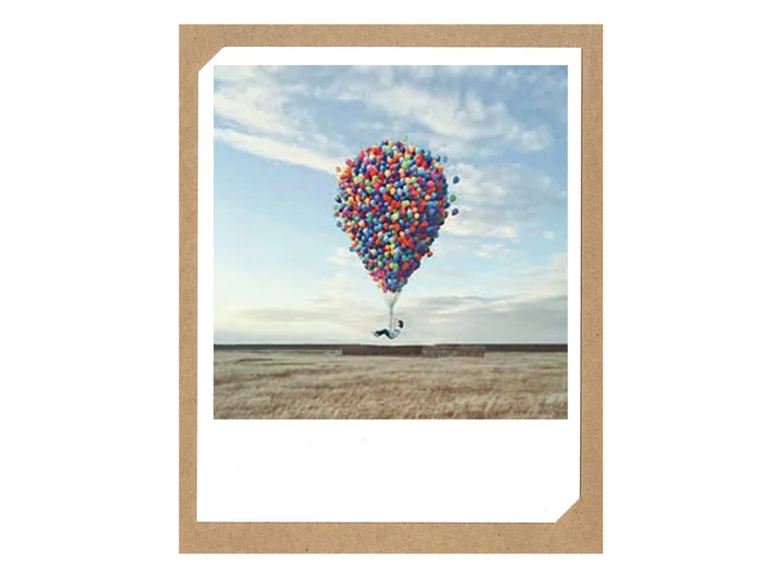 Pickmotion doble kort - Balloons Pickmotion - Doble kort 
