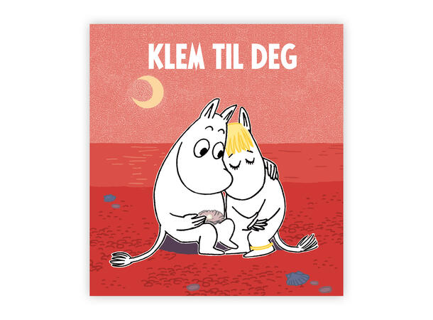 Mummi dobbeltkort - klem til deg 7,5 cm Mummi