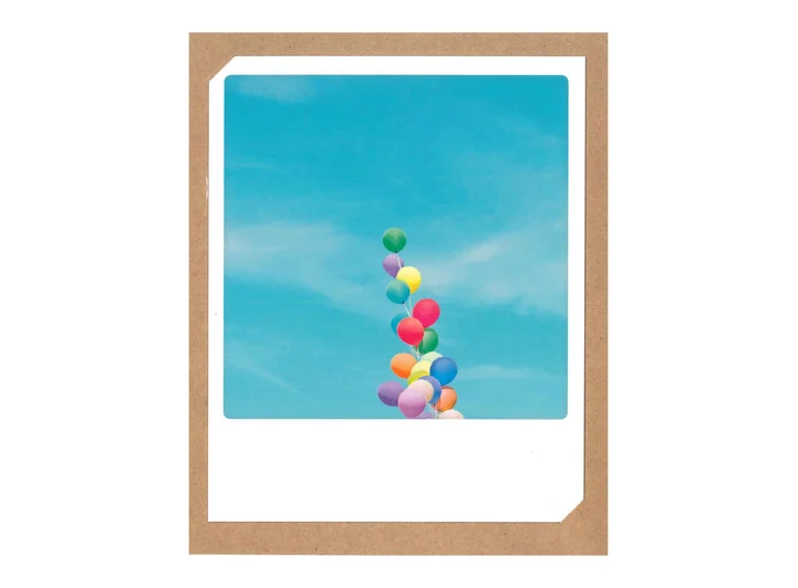 Pickmotion doble kort - Balloons Pickmotion - Doble kort 