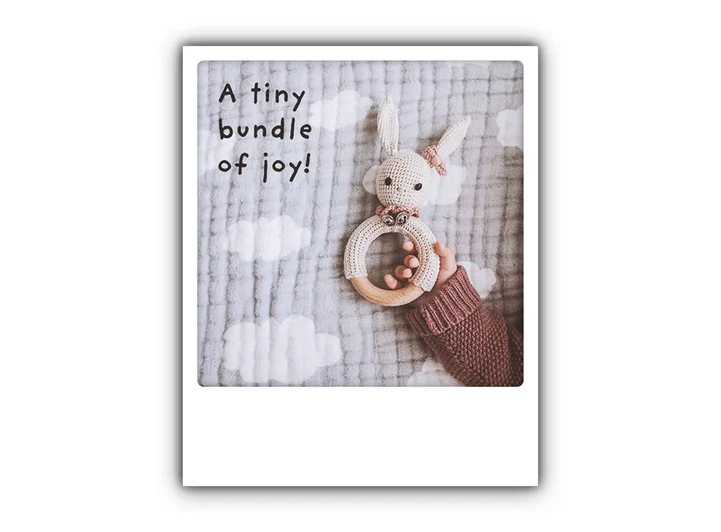 Pickmotion postkort - Bundle of joy Pickmotion - Postkort 