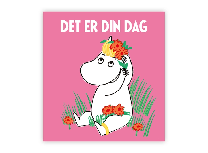 Mummi dobbeltkort - Det er din dag 7,5 cm Mummi 