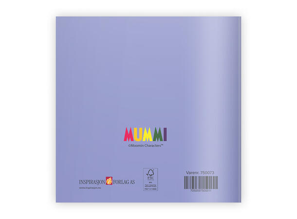 Mummi dobbeltkort - Lykken er å være to 12 cm Mummi